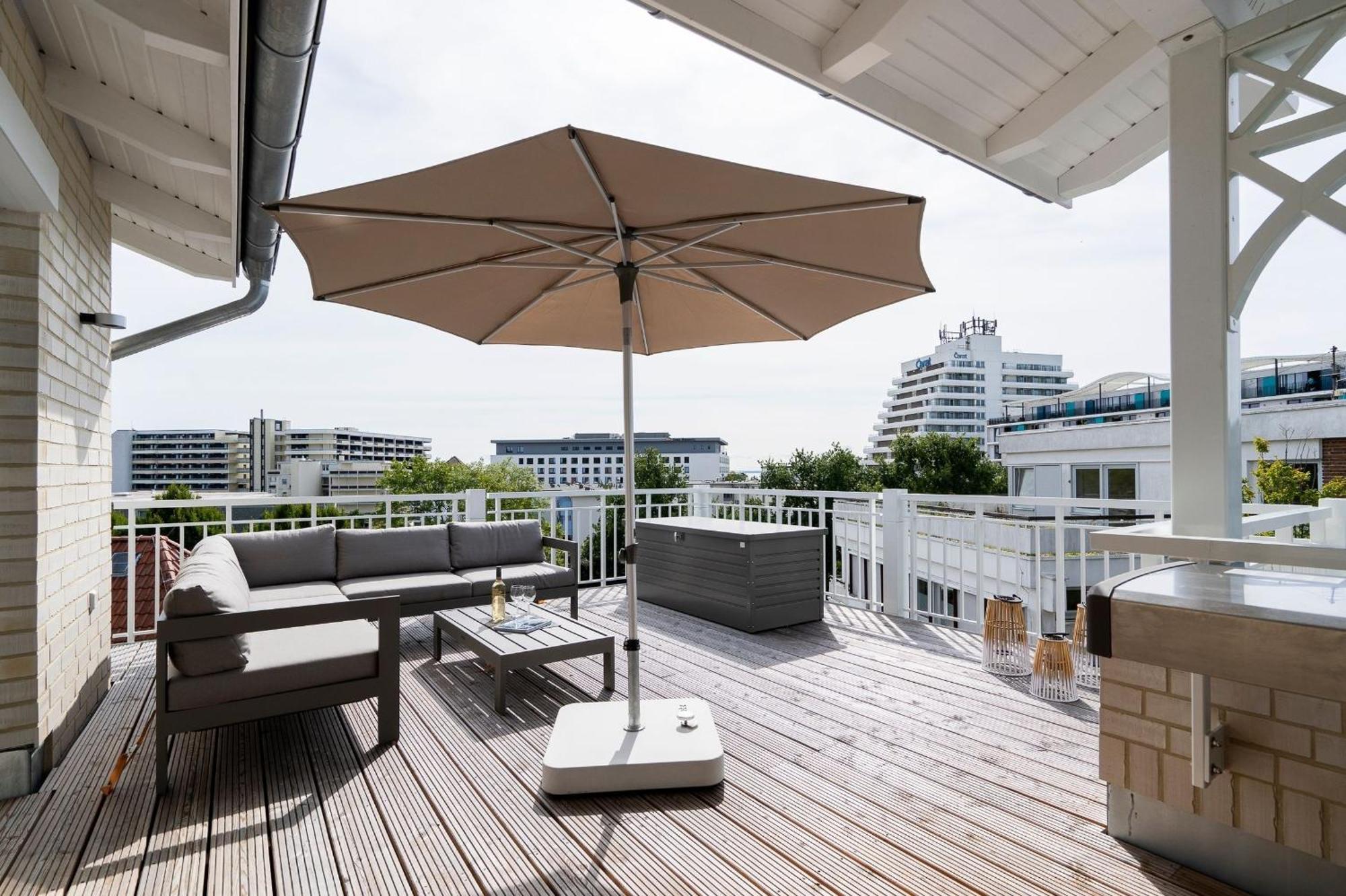 Wicheldorfstrasse 48A Penthouse Am Kurpark Apartment Groemitz Exterior photo